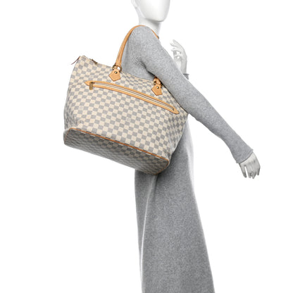 Louis Vuitton Damier Azur Saleya GM 2 of 12