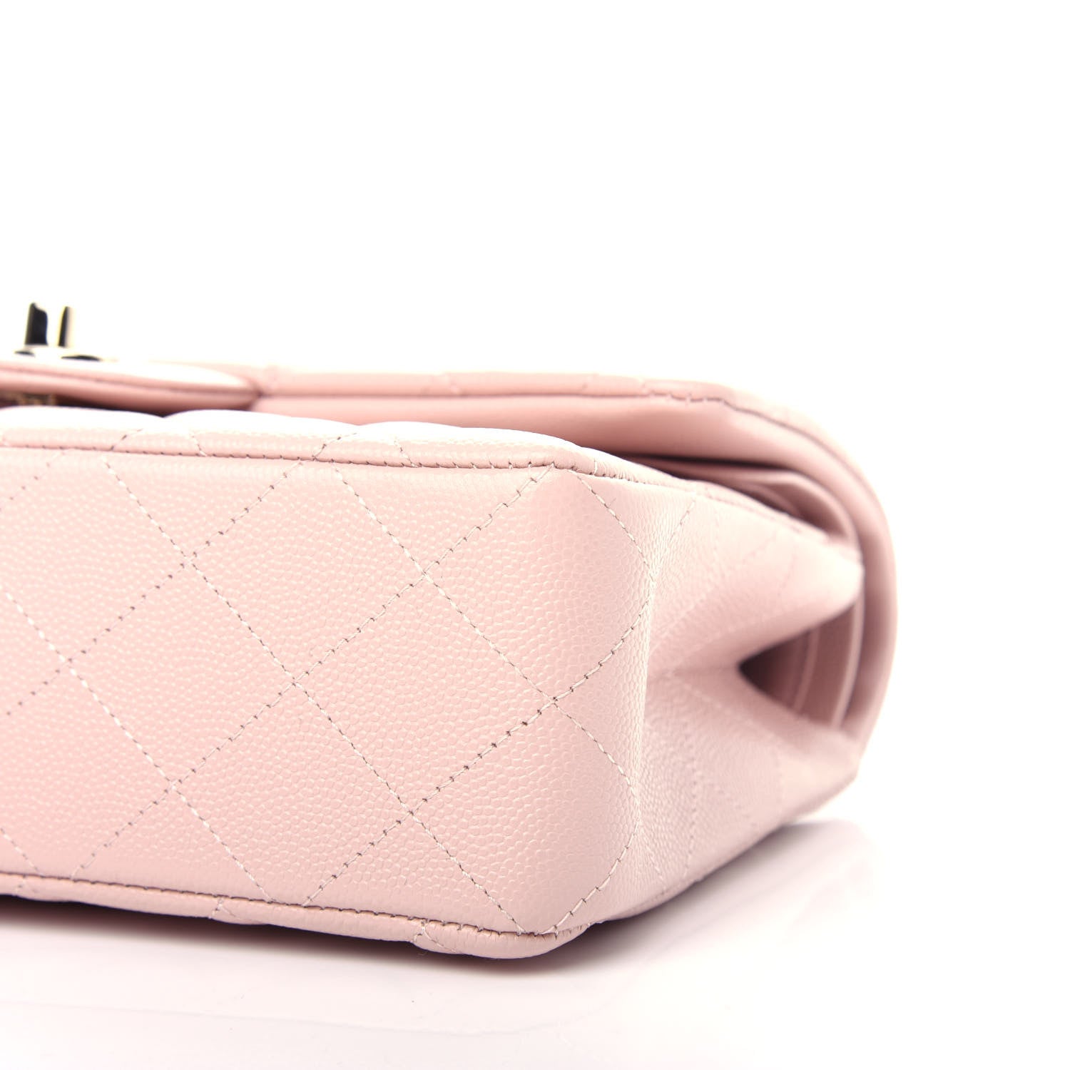 Chanel Caviar Quilted Small Double Flap Light Pink 9 of 11
