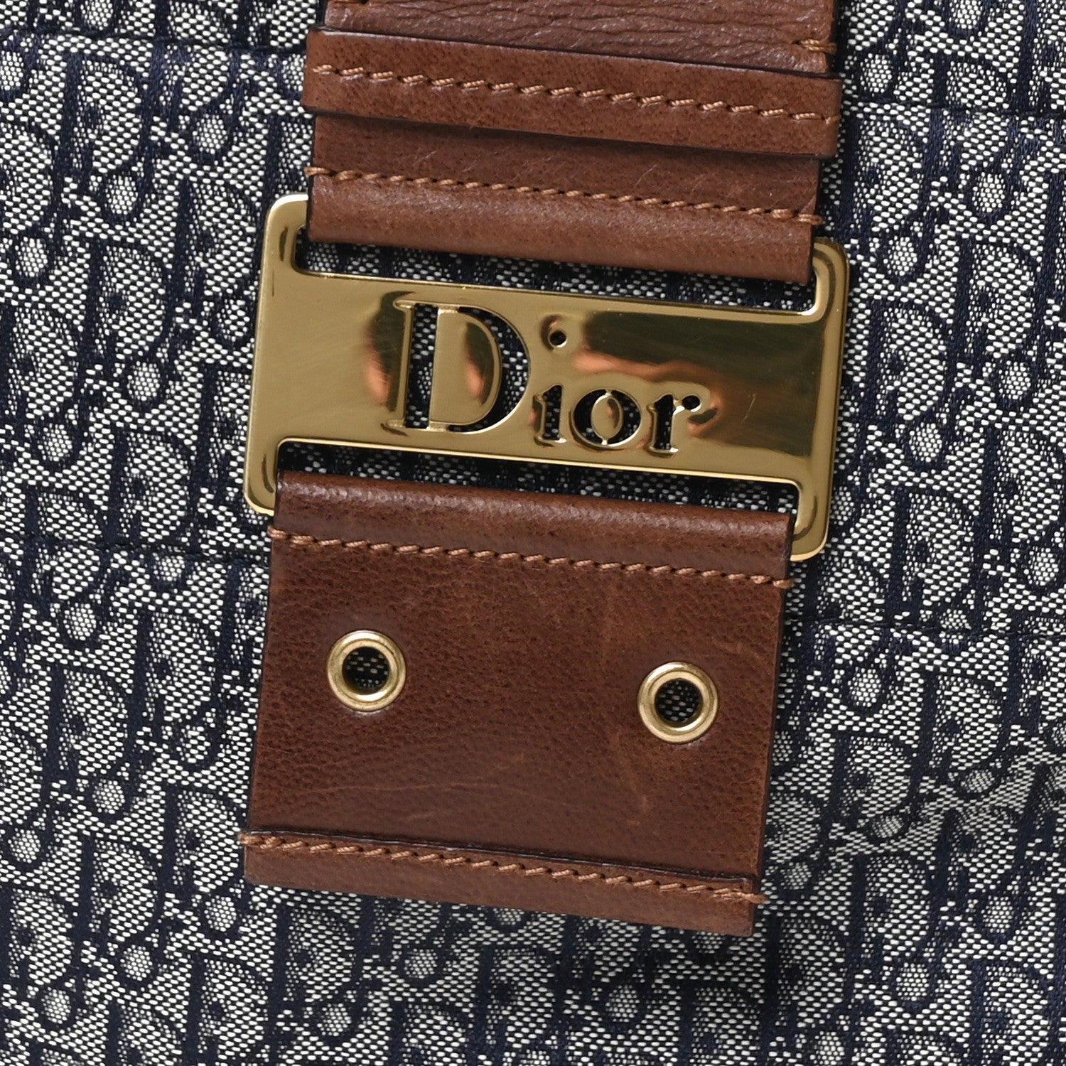 Christian Dior Monogram Street Chic Hobo Navy 8 of 10