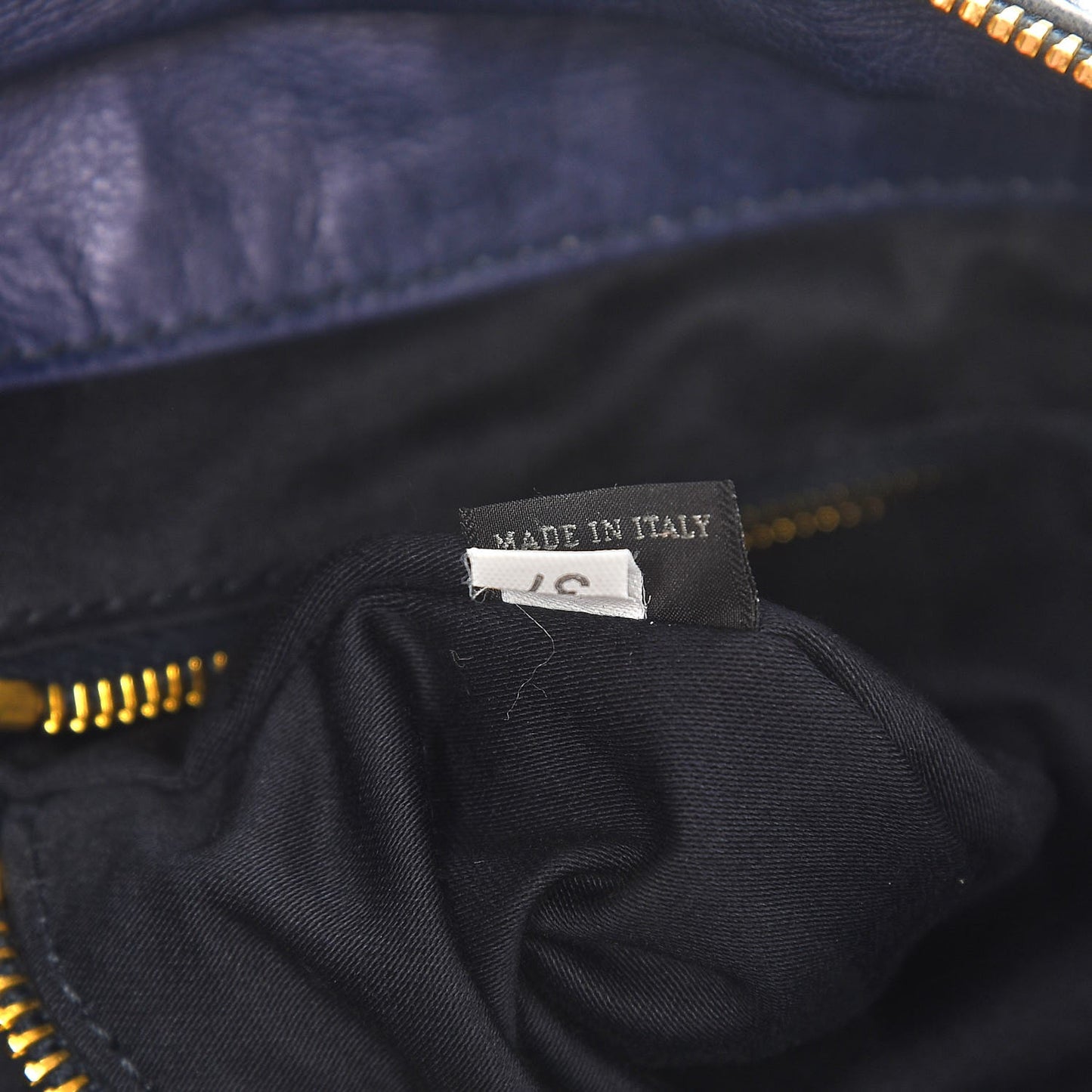 Nappa Tie Dye Satchel Blue