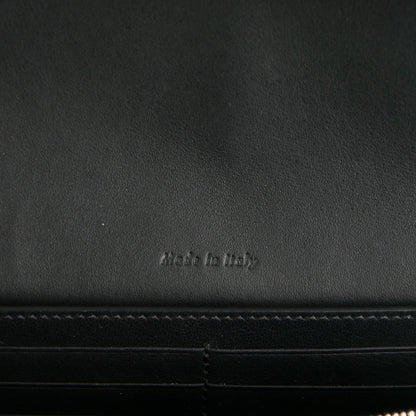 Celine Grained Calfskin Large Trotteur Multifunction Flap Wallet Black 6 of 8