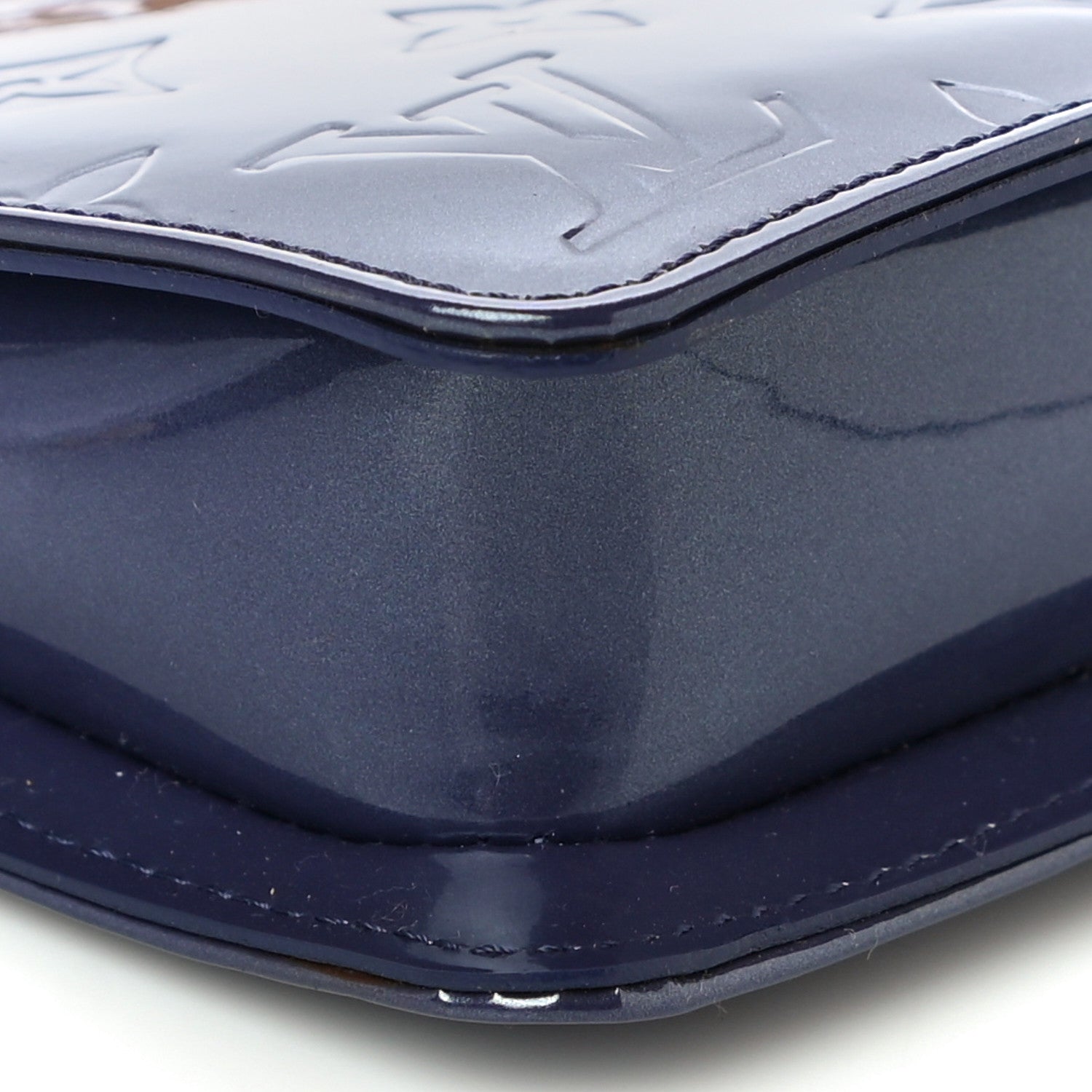 Louis Vuitton Vernis Lexington Pochette Indigo 7 of 8
