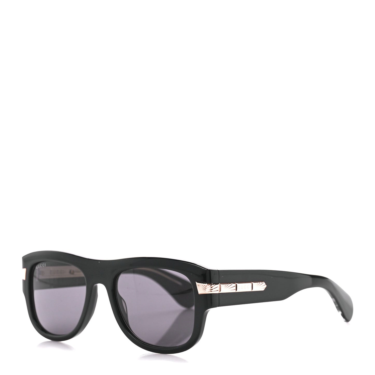 Acetate Square Frame Sunglasses GG1517S Black