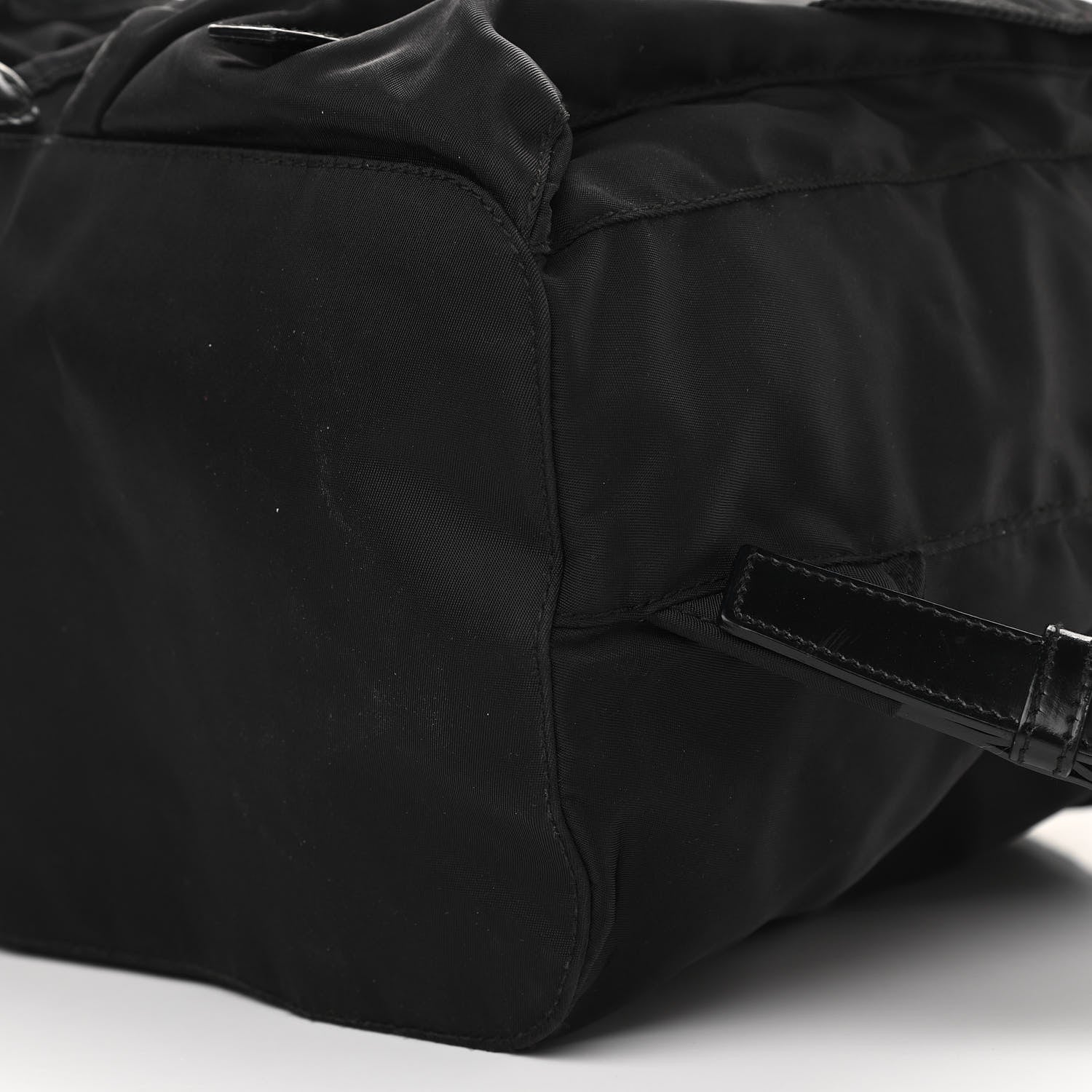 Prada Tessuto Nylon Vela Small Backpack Black 10 of 13