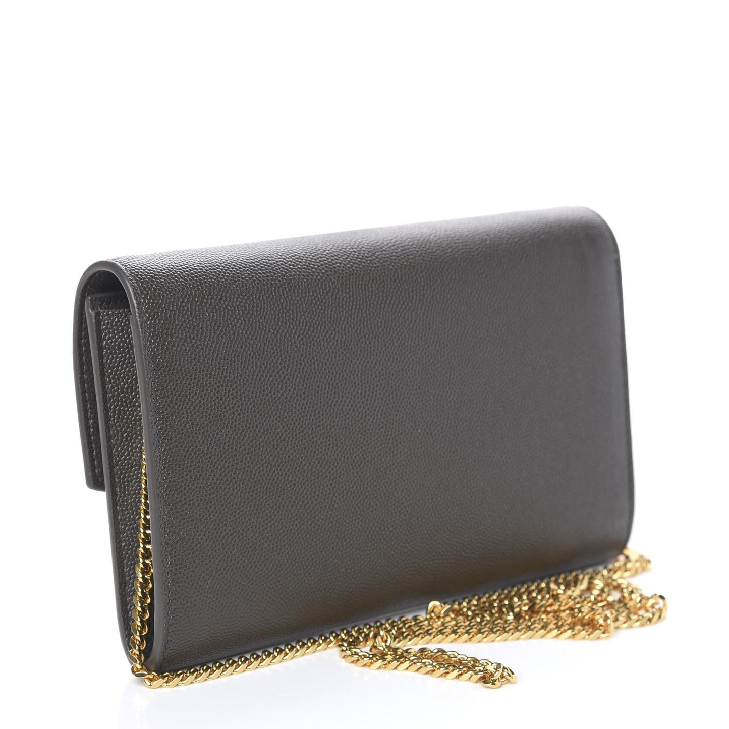 Grain De Poudre Uptown Chain Wallet Pebble