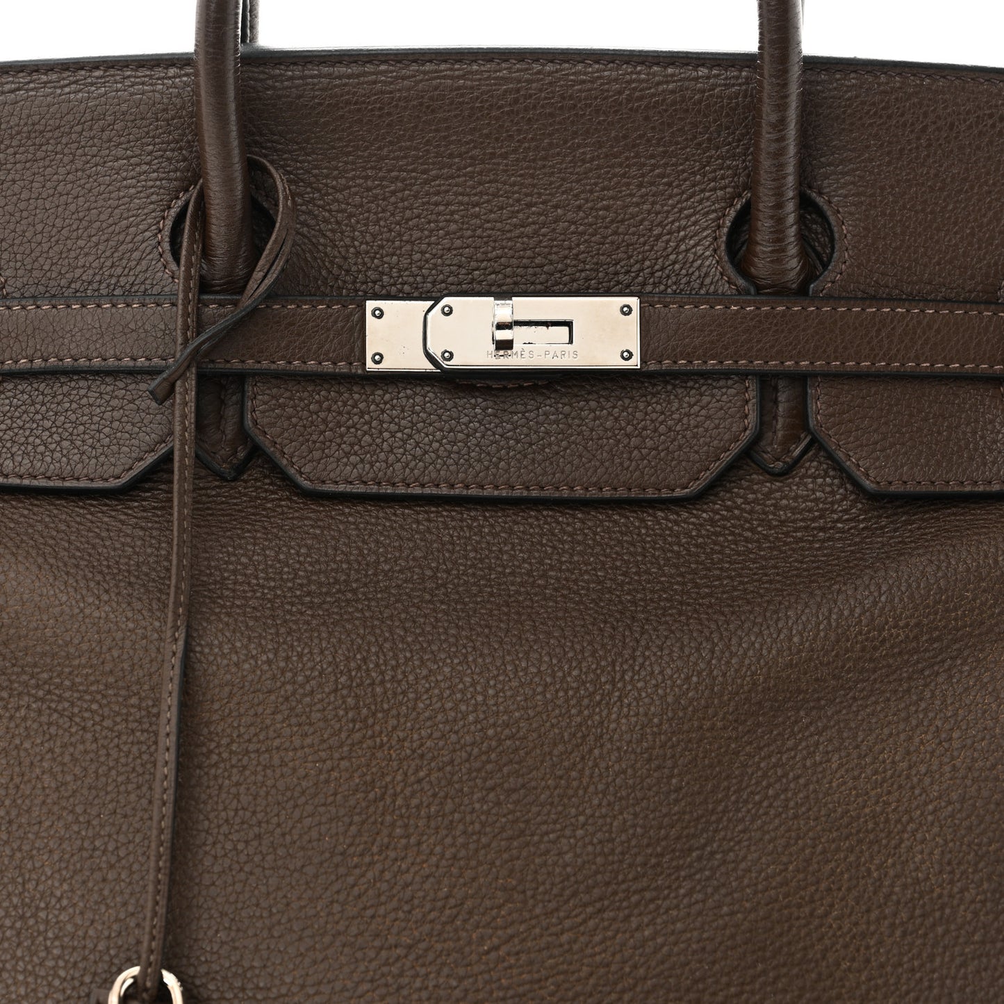Taurillon Clemence Birkin 40 Cafe