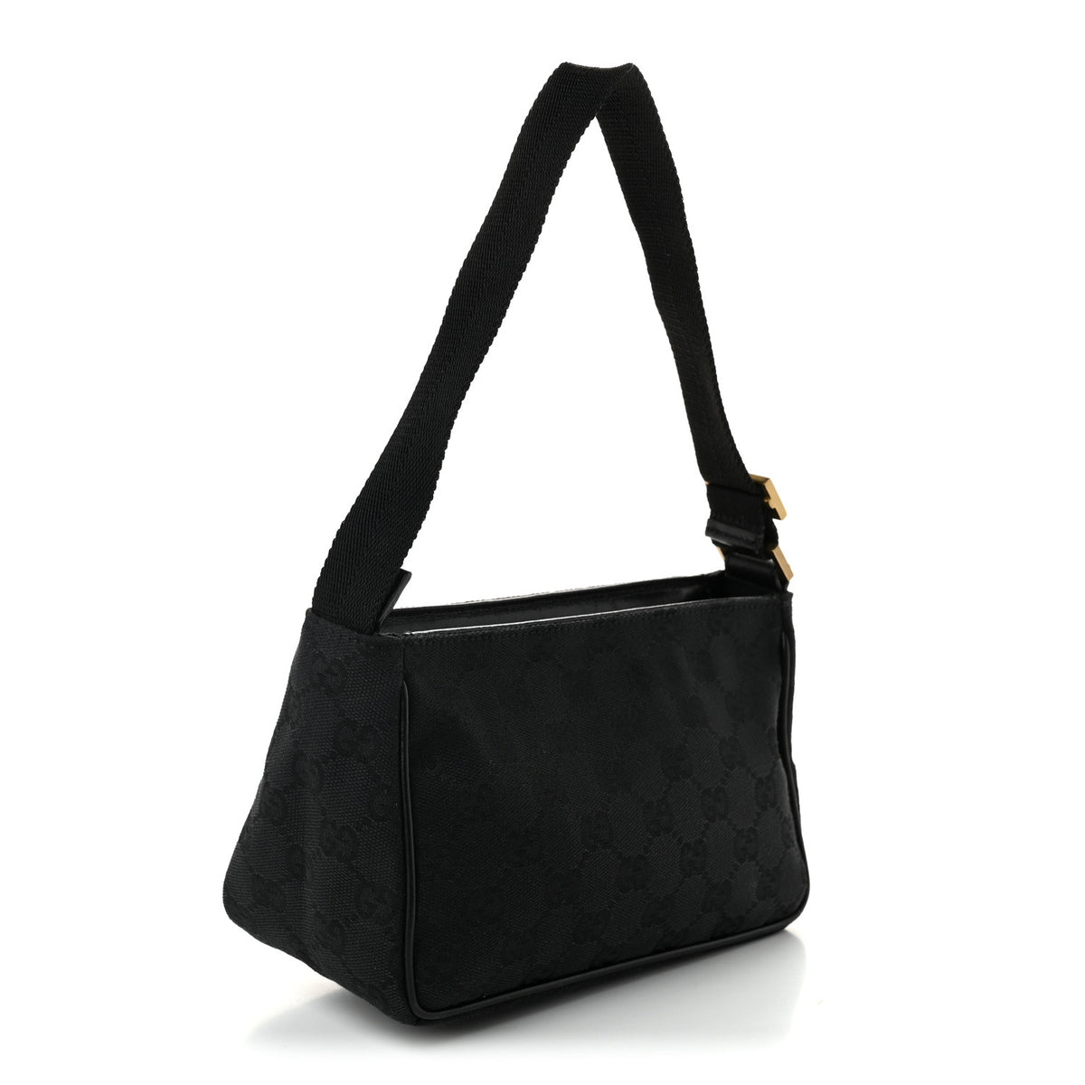 Gucci Monogram Shoulder Bag  Black 3 of 9