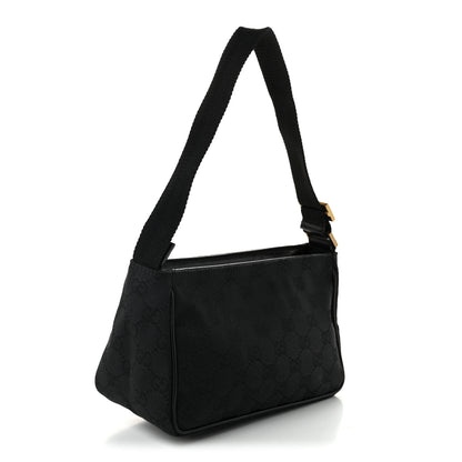 Gucci Monogram Shoulder Bag  Black 3 of 9