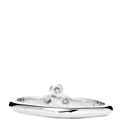 Tiffany Platinum Diamond Lace Ring 50 5.5 3 of 5