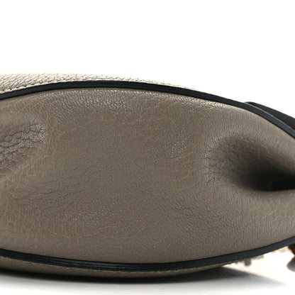 Chloe Grained Lambskin Mini Drew Shoulder Bag Motty Grey 9 of 9
