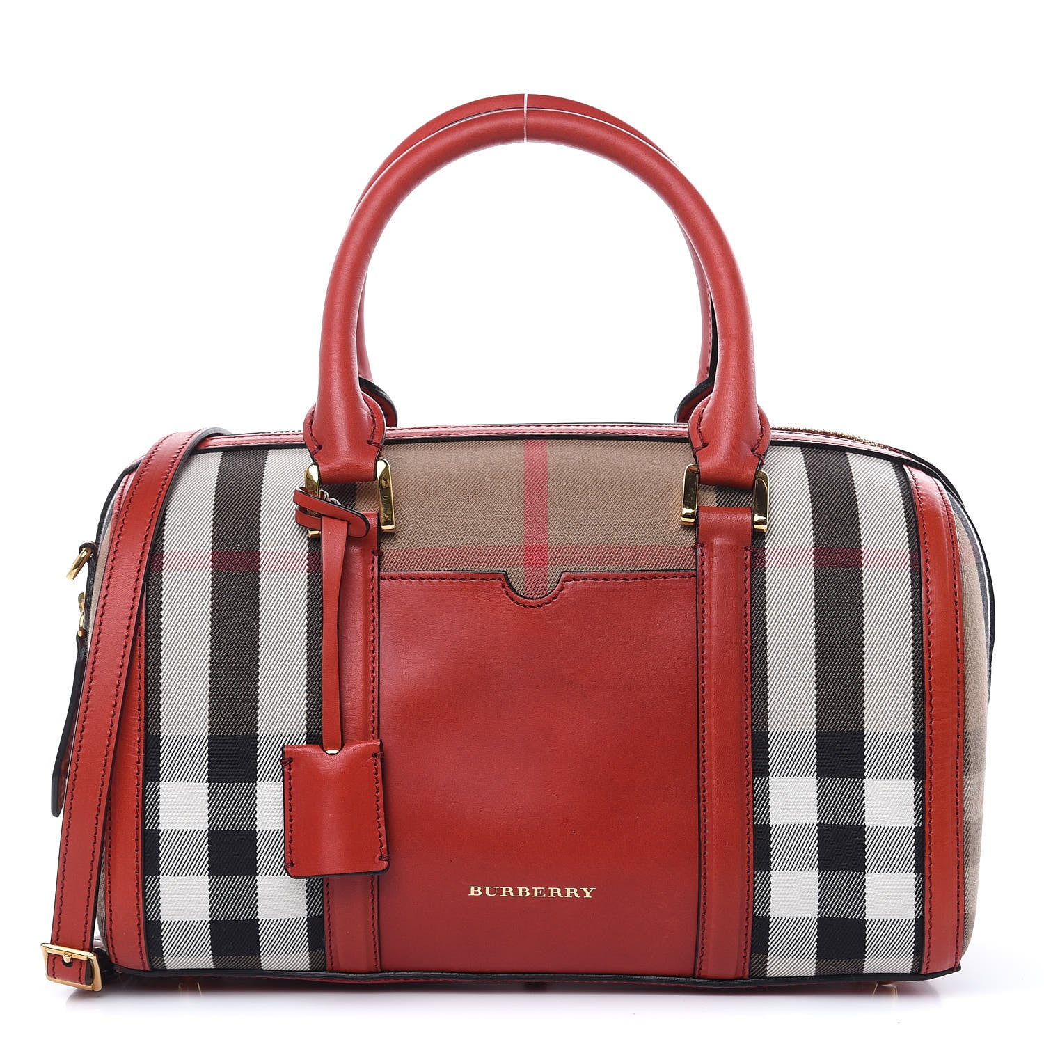 Burberry House Check Medium Alchester Military Red 1 of 11