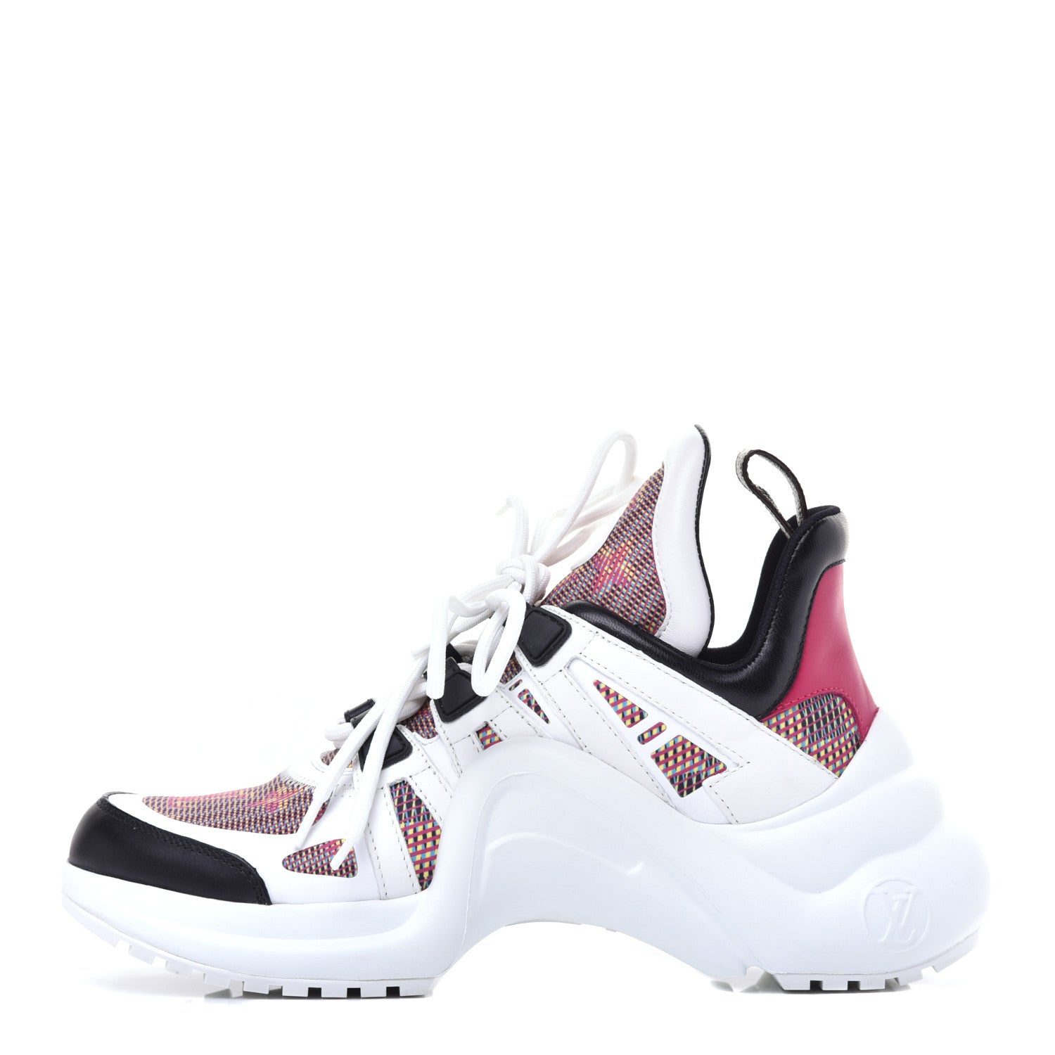 Louis Vuitton Calfskin Nylon LV Pop Archlight Sneaker 36.5 Rose 1 of 9