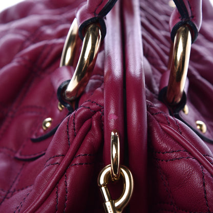 Marc Jacobs Calfskin Quilted Stam Violet 10 of 11
