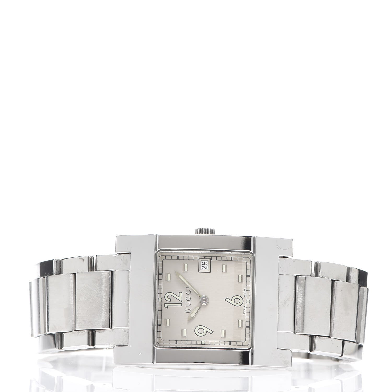 Gucci Stainless Steel 28mm 7700M Quartz Watch 2 of 5