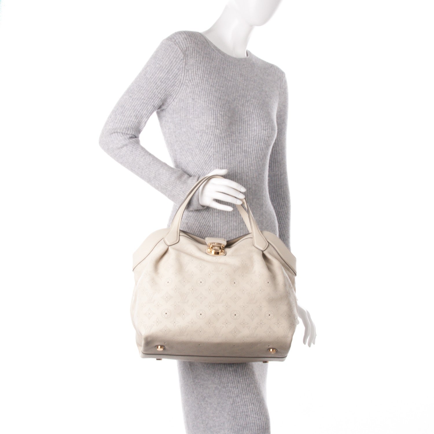 Louis Vuitton Mahina Cirrus MM Lin 2 of 7