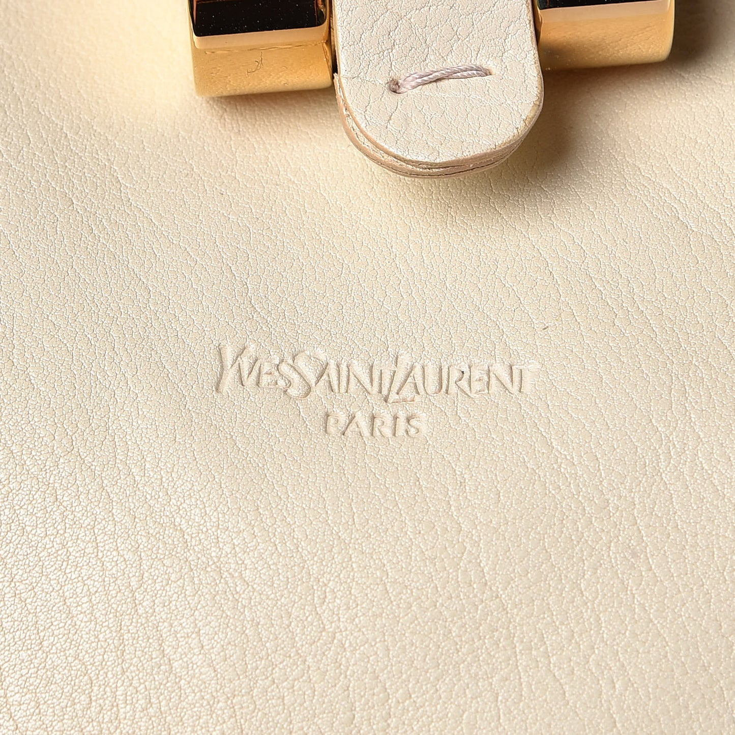 Calfskin Oversized Muse Ivory