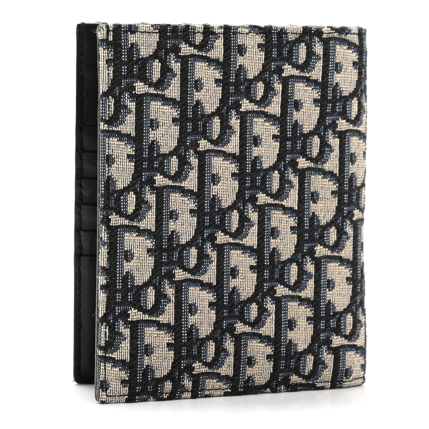 Oblique Passport Holder Blue