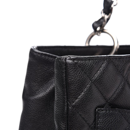 Chanel Caviar Quilted Grand Shopping Tote GST Black 12 of 18