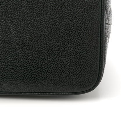 Chanel Caviar Quilted Medallion Tote Black 11 of 12