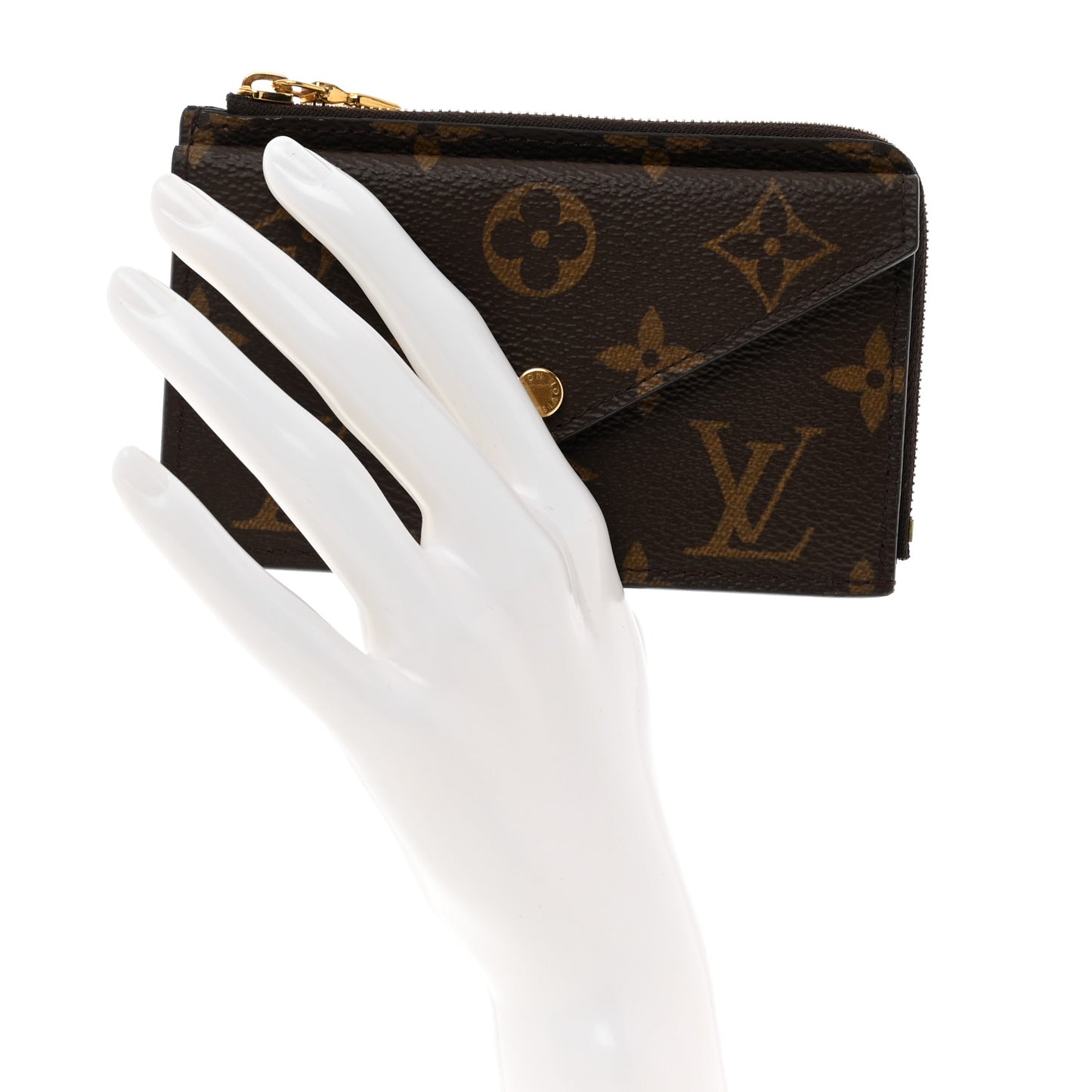 Monogram Recto Verso Card Holder Black