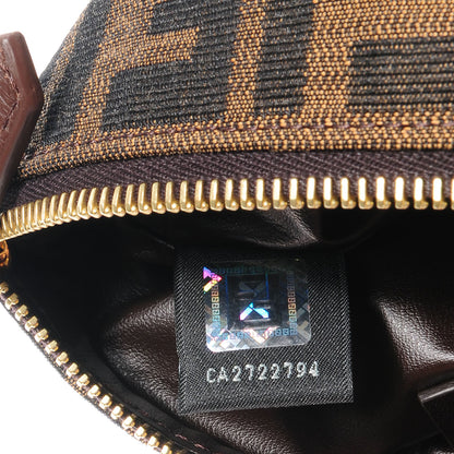 Fendi Zucca Vitello Artic Cosmetic Pouch Tobacco Castagna 9 of 9