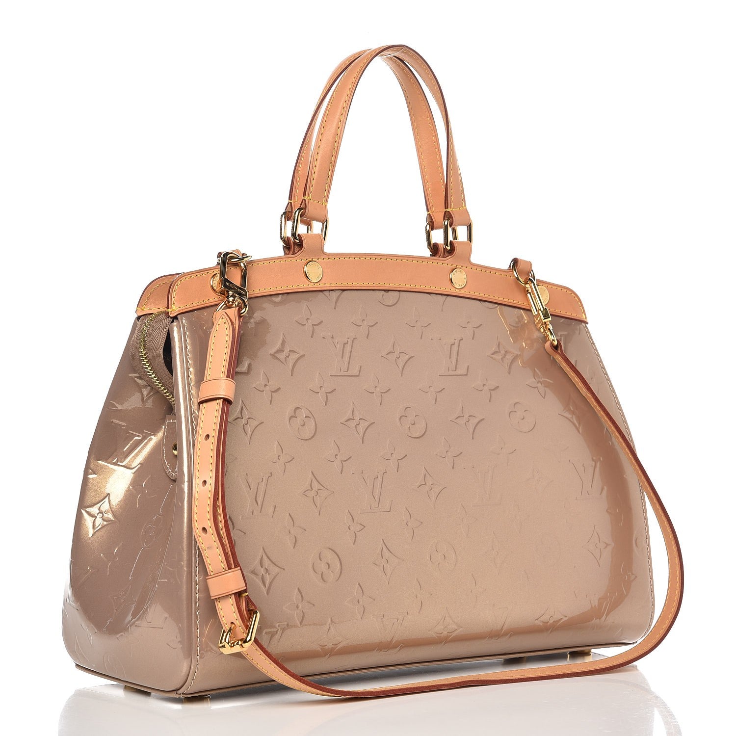 Louis Vuitton Vernis Brea MM Beige Poudre 4 of 10