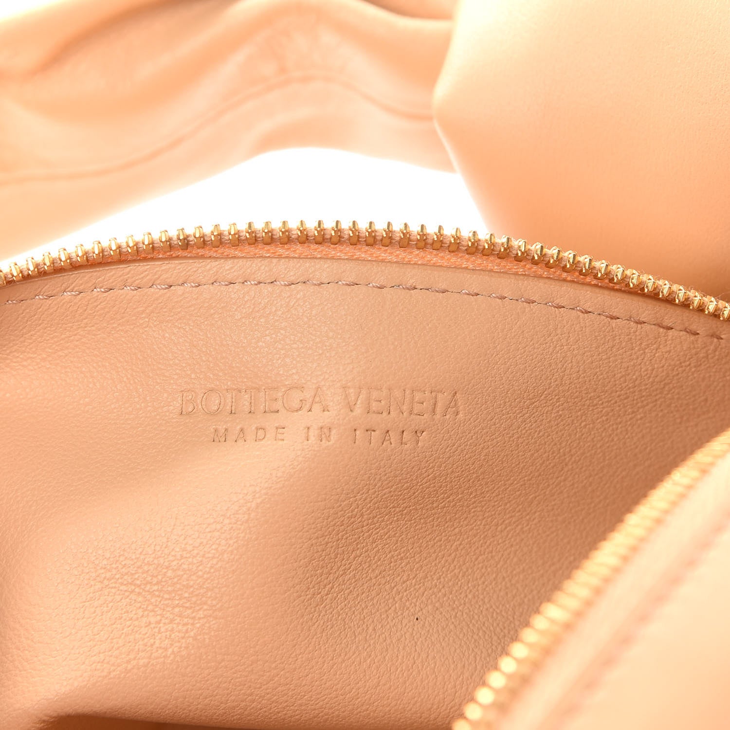 Bottega Veneta Calfskin Mini Double Knot Bag Almond 6 of 8
