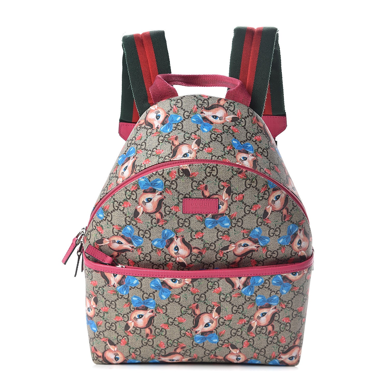 Gucci GG Supreme Monogram Deer Children's Backpack 1 of 8