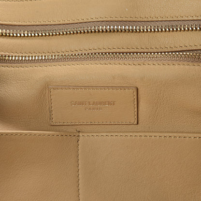 Saint Laurent Calfskin Medium Classic Y Cabas Light Beige 6 of 9
