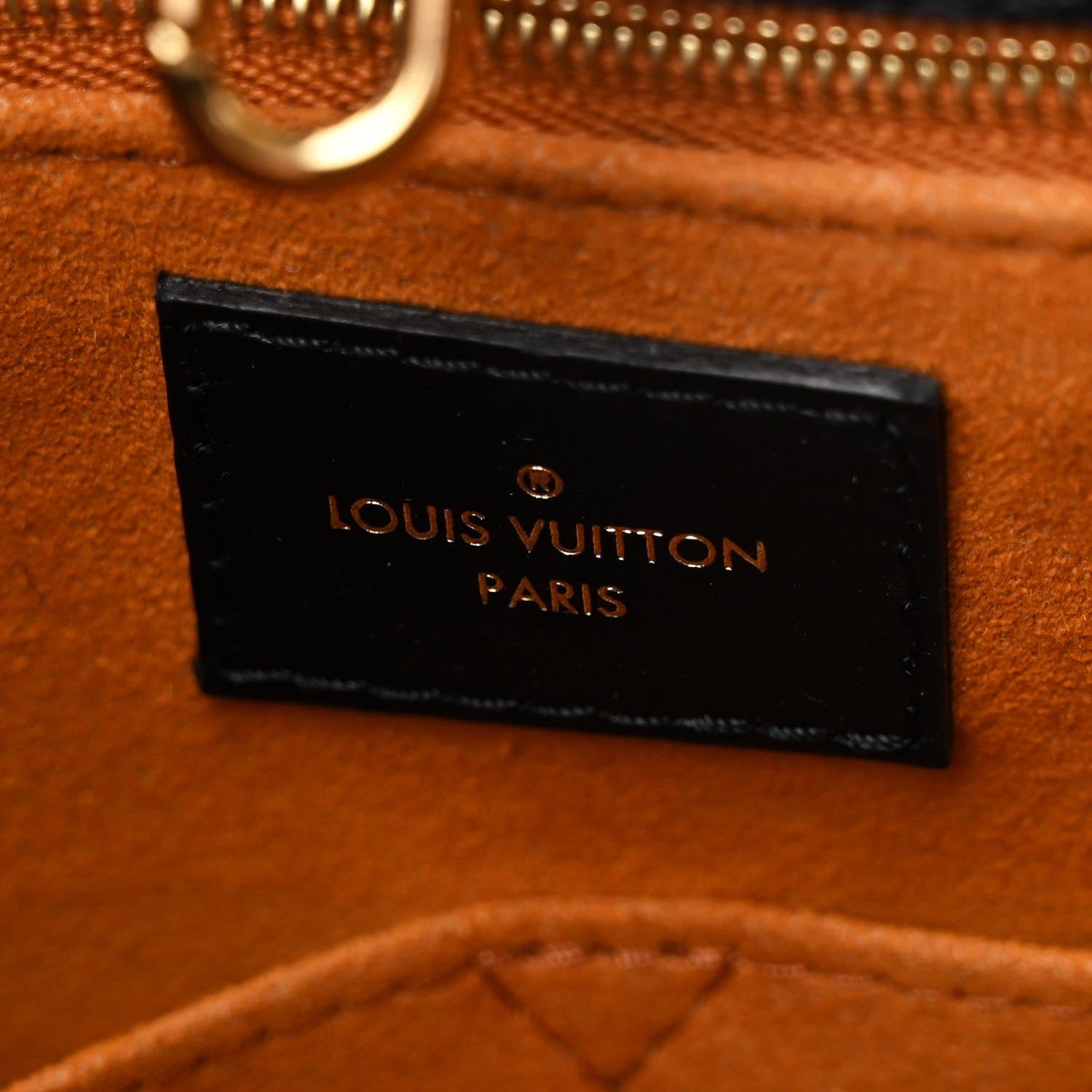 Louis Vuitton Empreinte Monogram Giant OnTheGo MM Black 6 of 10