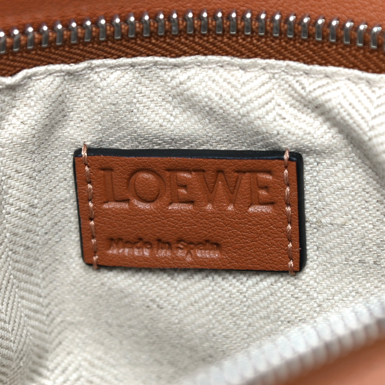 Loewe Calfskin Small Puzzle Bag Tan 6 of 9