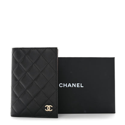 Chanel Caviar Quilted Passport Holder Black 8 of 8