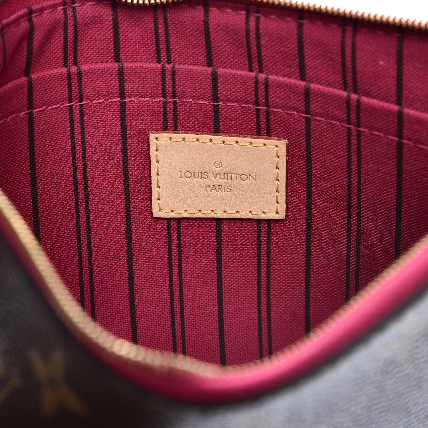 Monogram Neverfull MM GM Pochette Pivoine