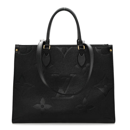 Louis Vuitton Empreinte Monogram Giant Onthego MM Black 1 of 9