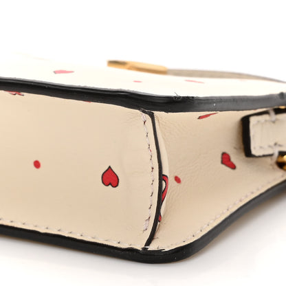 Fendi Nappa Chinese Valentines Day Karligraphy Embroidered Pico Peekaboo Charm Panna Rosso Cardinale 9 of 9