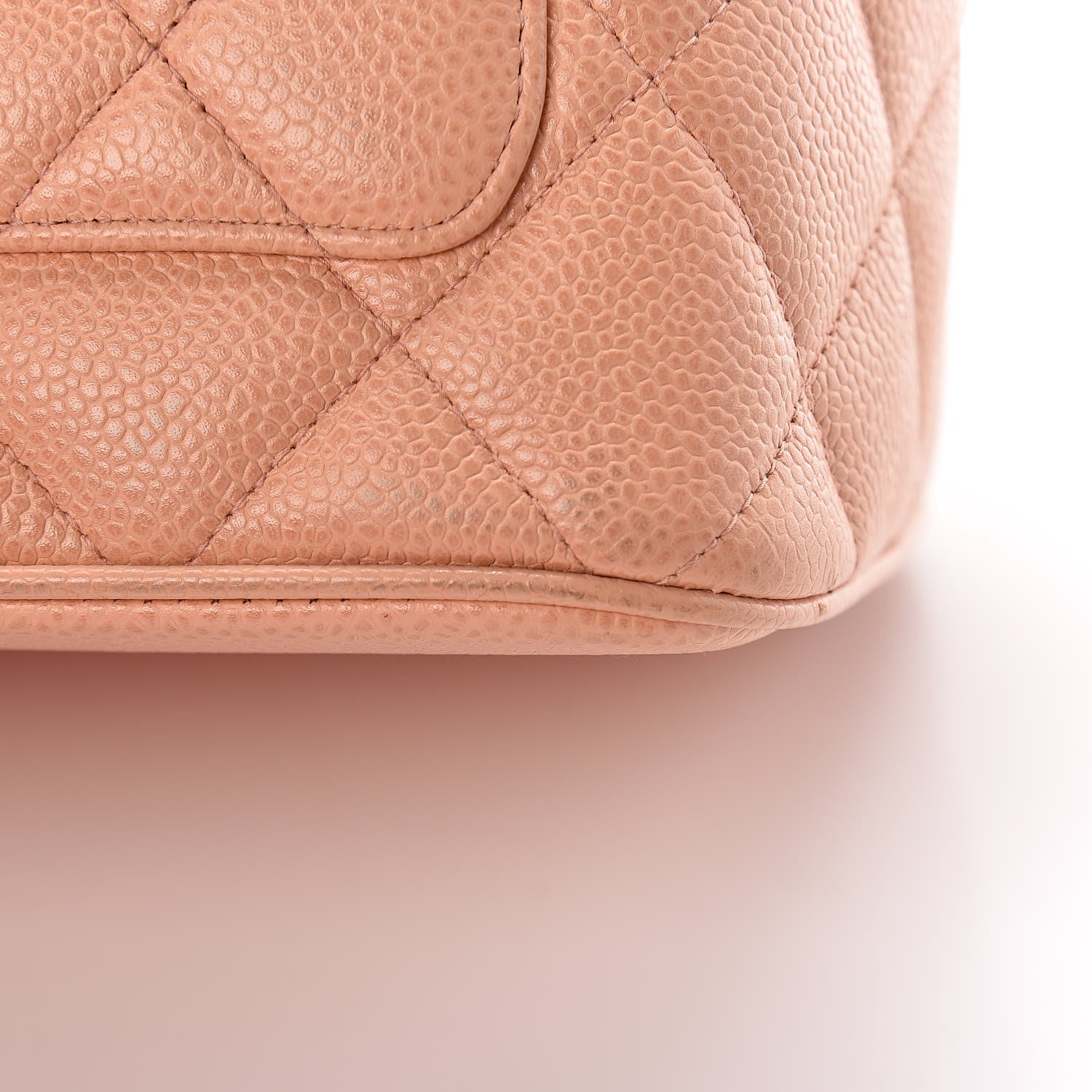 Chanel Caviar Medallion CC Tote Light Pink 13 of 15
