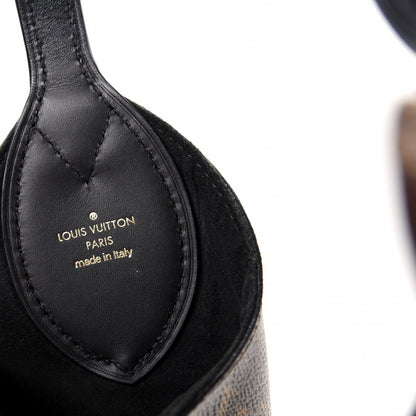 Louis Vuitton Monogram Flower Hobo Black 8 of 9