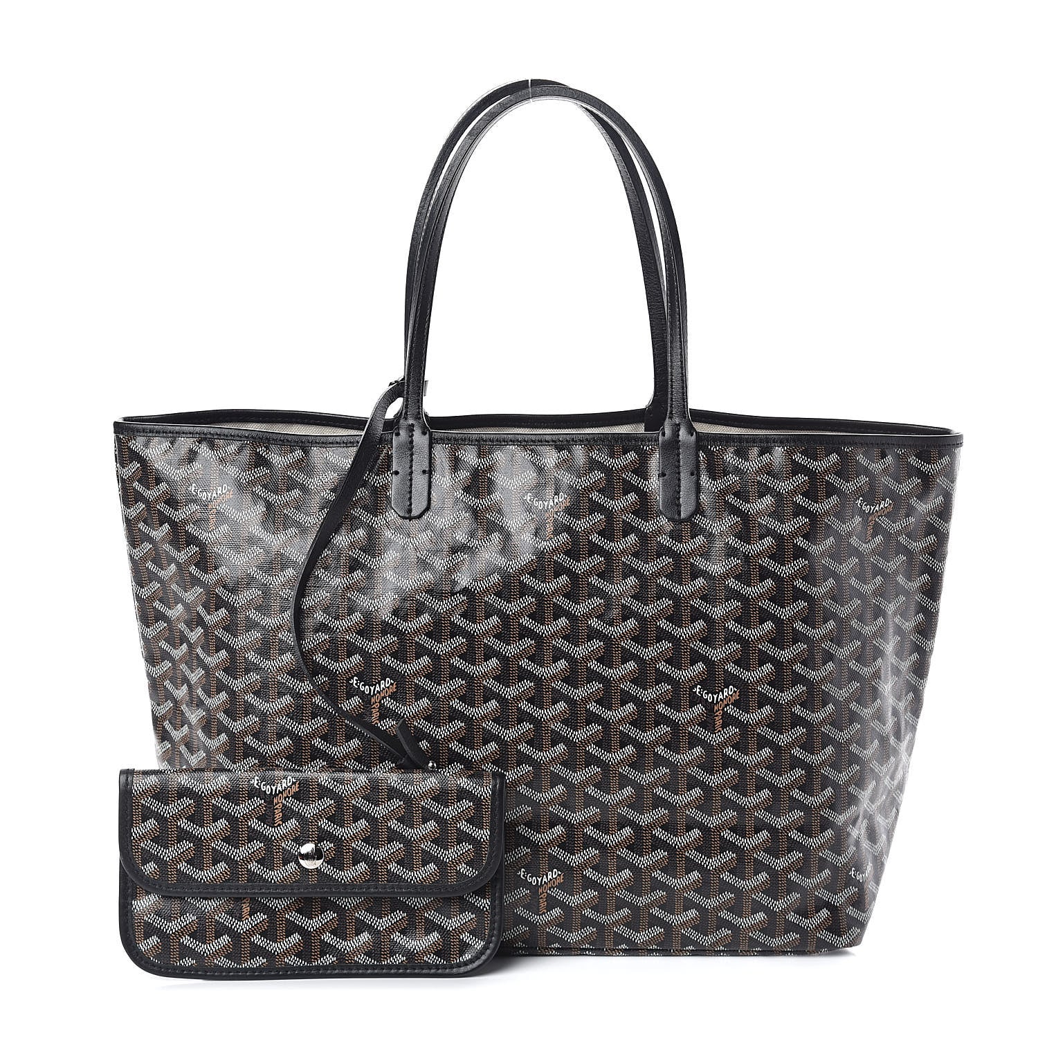 Goyard Goyardine Saint Louis PM Black 1 of 11