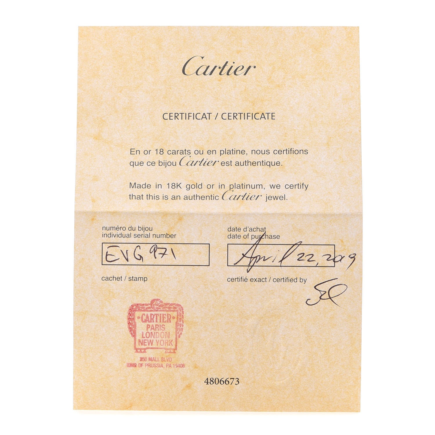 Cartier 18K Pink Yellow White Gold Diamond Trinity Ring 52 6 5 of 6