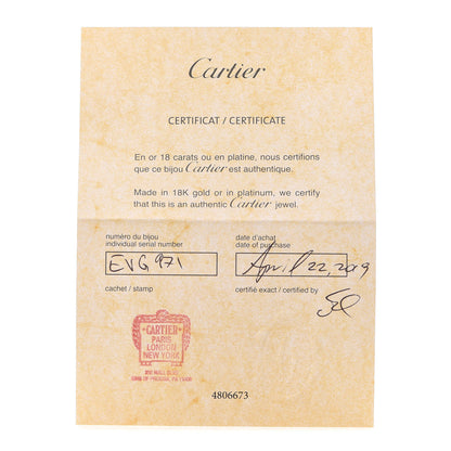 Cartier 18K Pink Yellow White Gold Diamond Trinity Ring 52 6 5 of 6