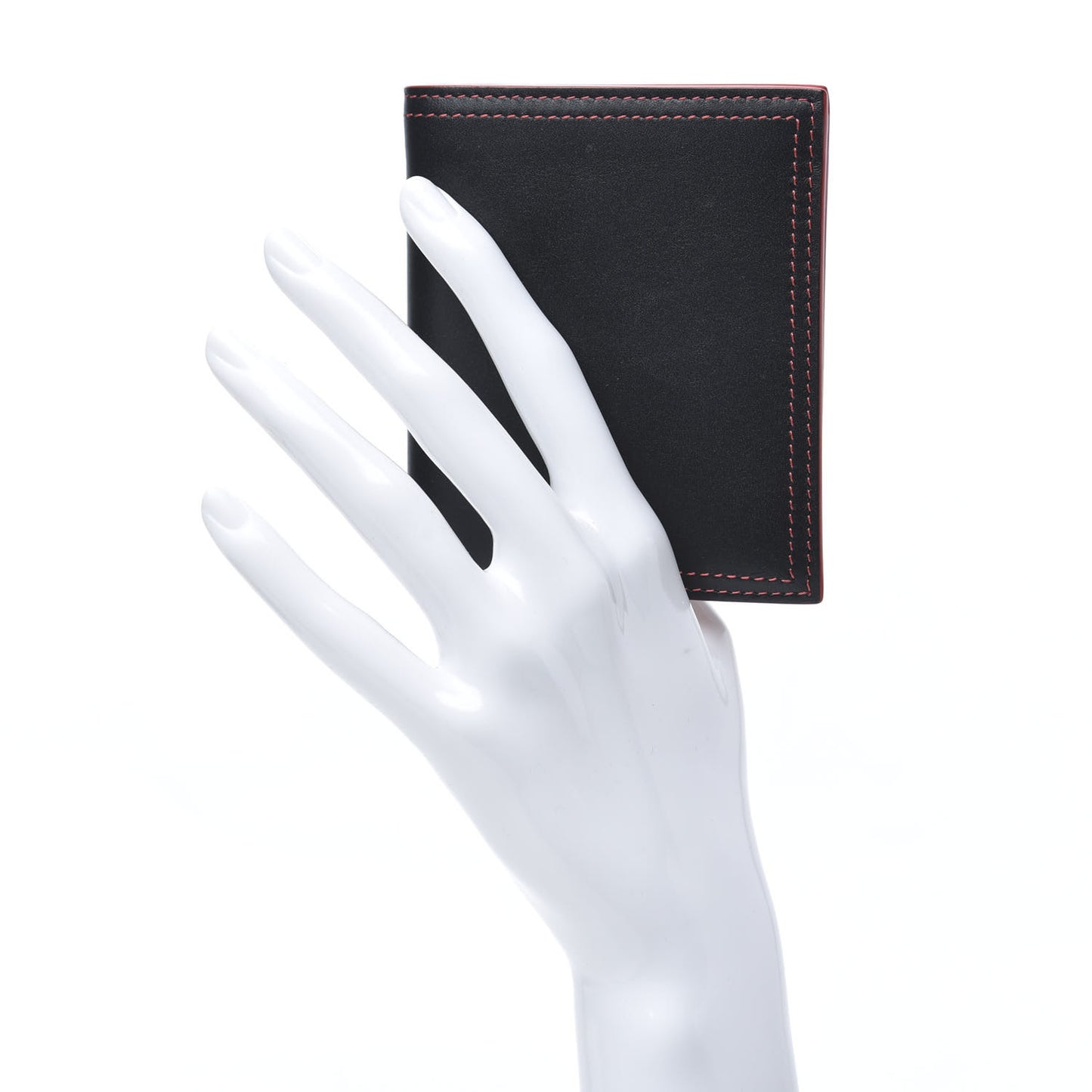 Calfskin Bi-Fold Wallet Black