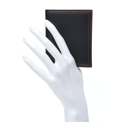 Christian Louboutin Calfskin Bi-Fold Wallet Black 2 of 10