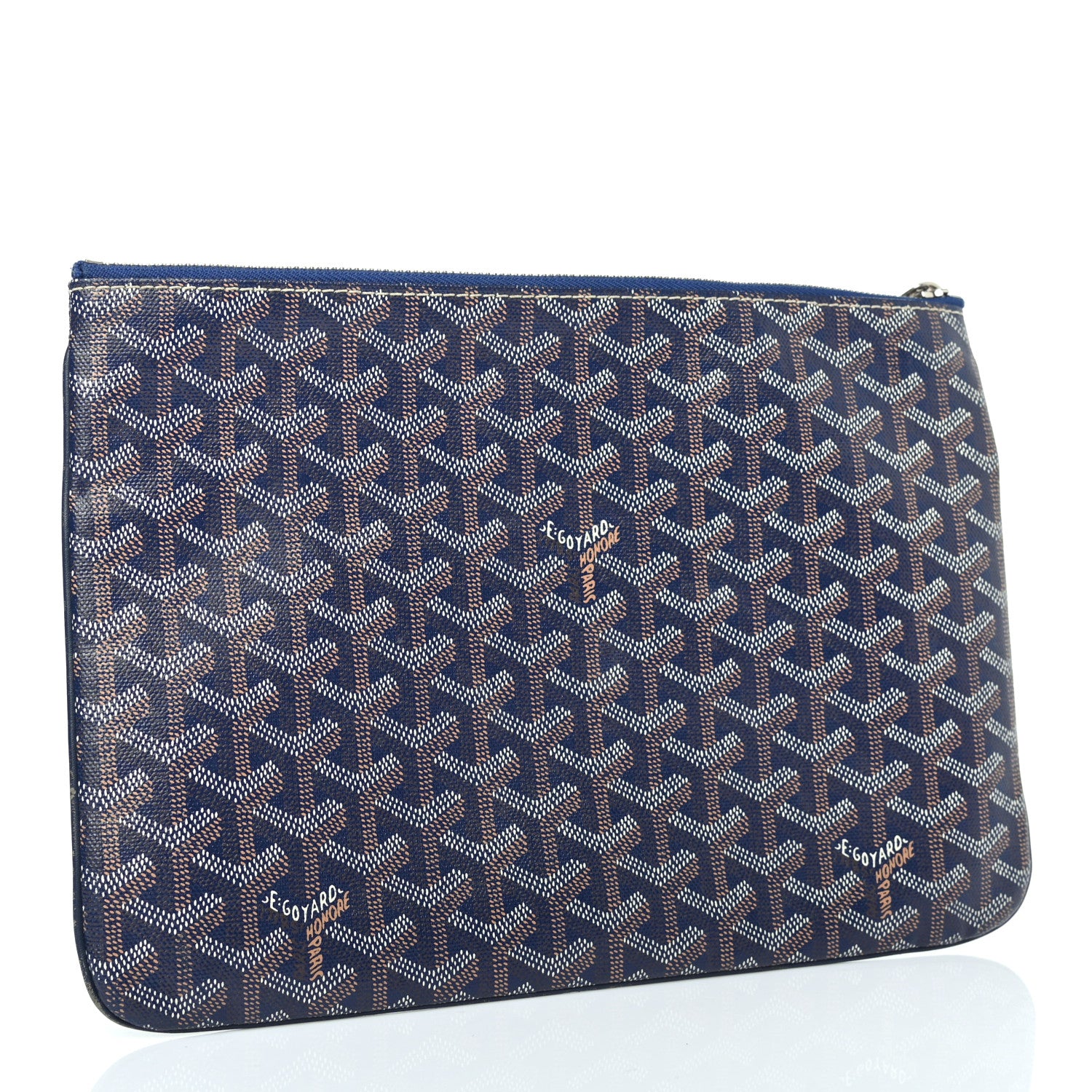 Goyard Goyardine Senat Pochette MM Navy 4 of 8