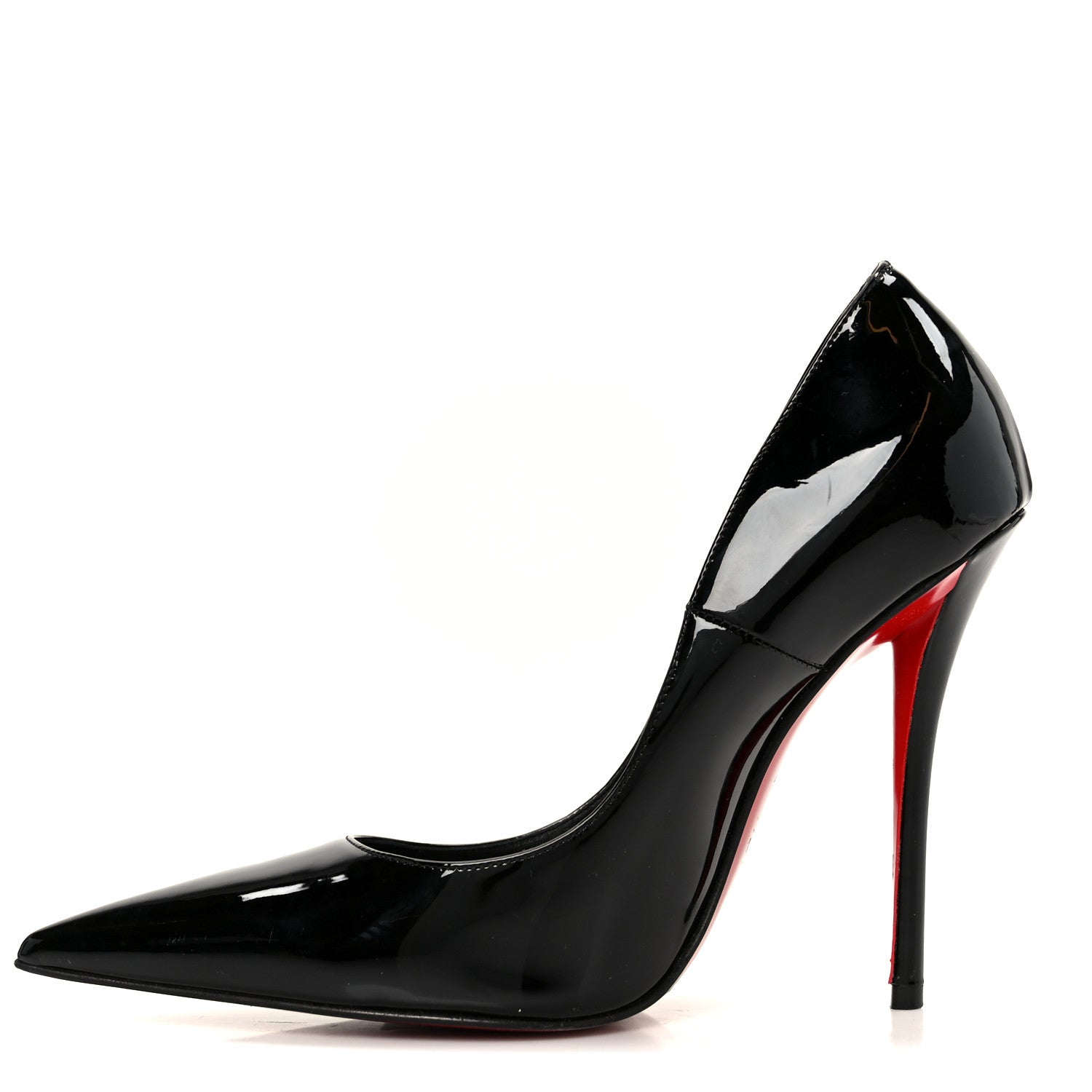 Christian Louboutin Patent Miss Z 100 Pumps 38 Black 37.5 Black 1 of 8