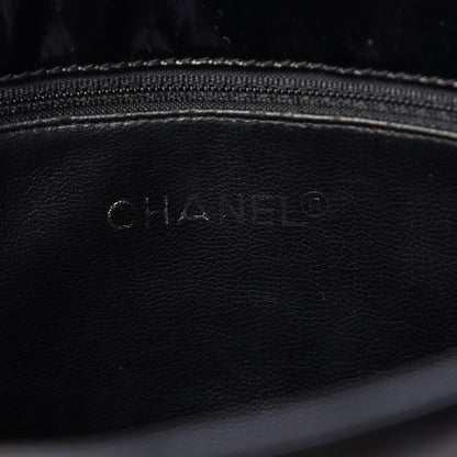 Chanel Patent Quilted Tote Black 6 of 14