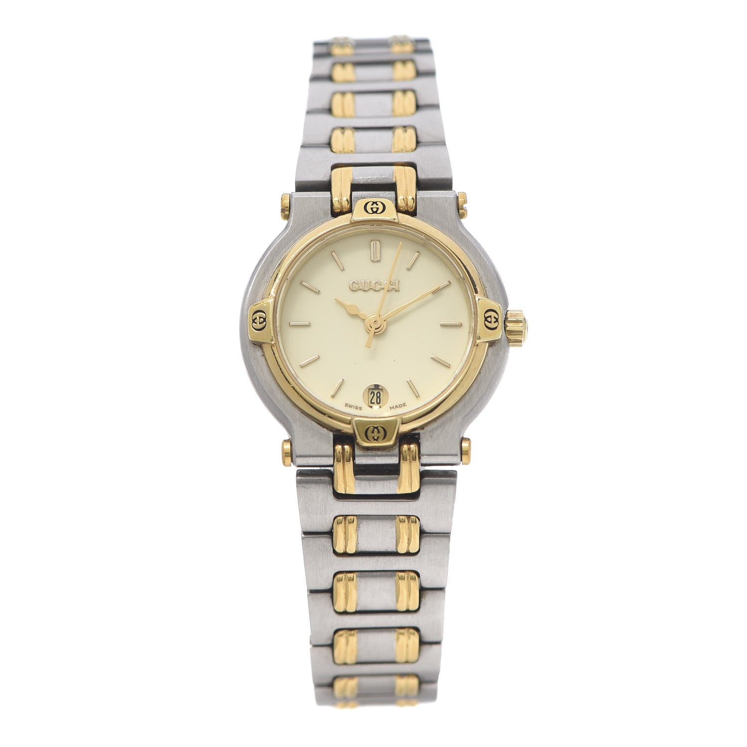 Gucci Stainless Steel 25mm 9000L Quartz Watch 1 of 8