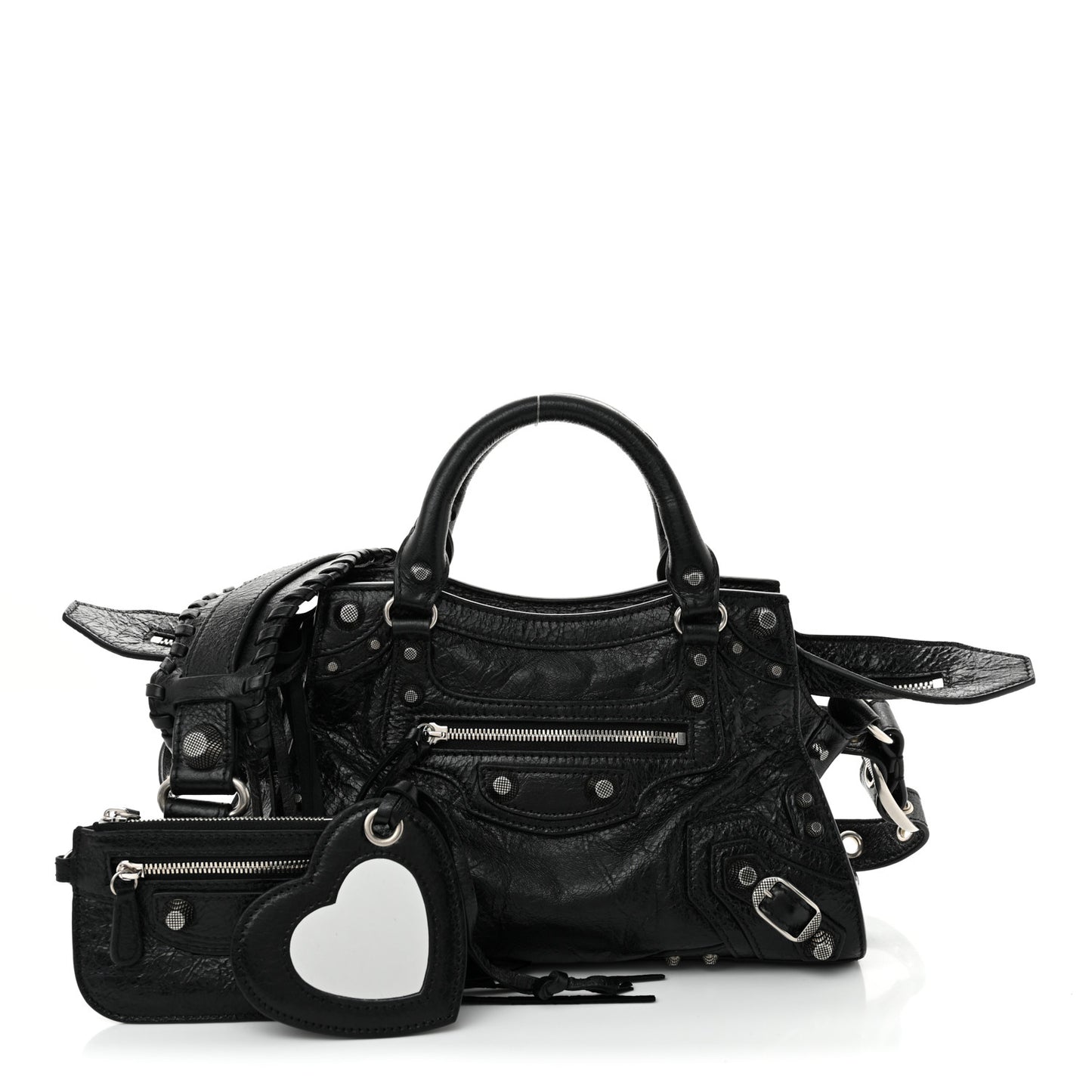Agneau Arena Neo Cagole Handbag XS Black