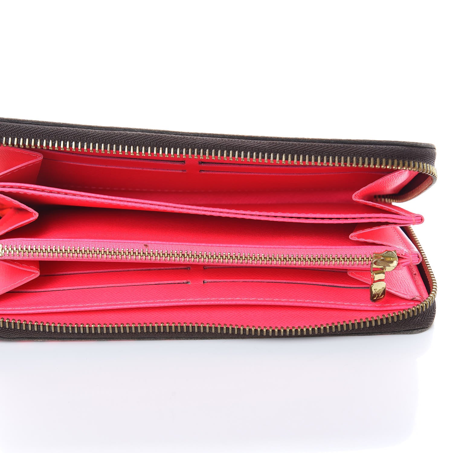 Louis Vuitton Monogram Graffiti Zippy Wallet Fuchsia 5 of 15
