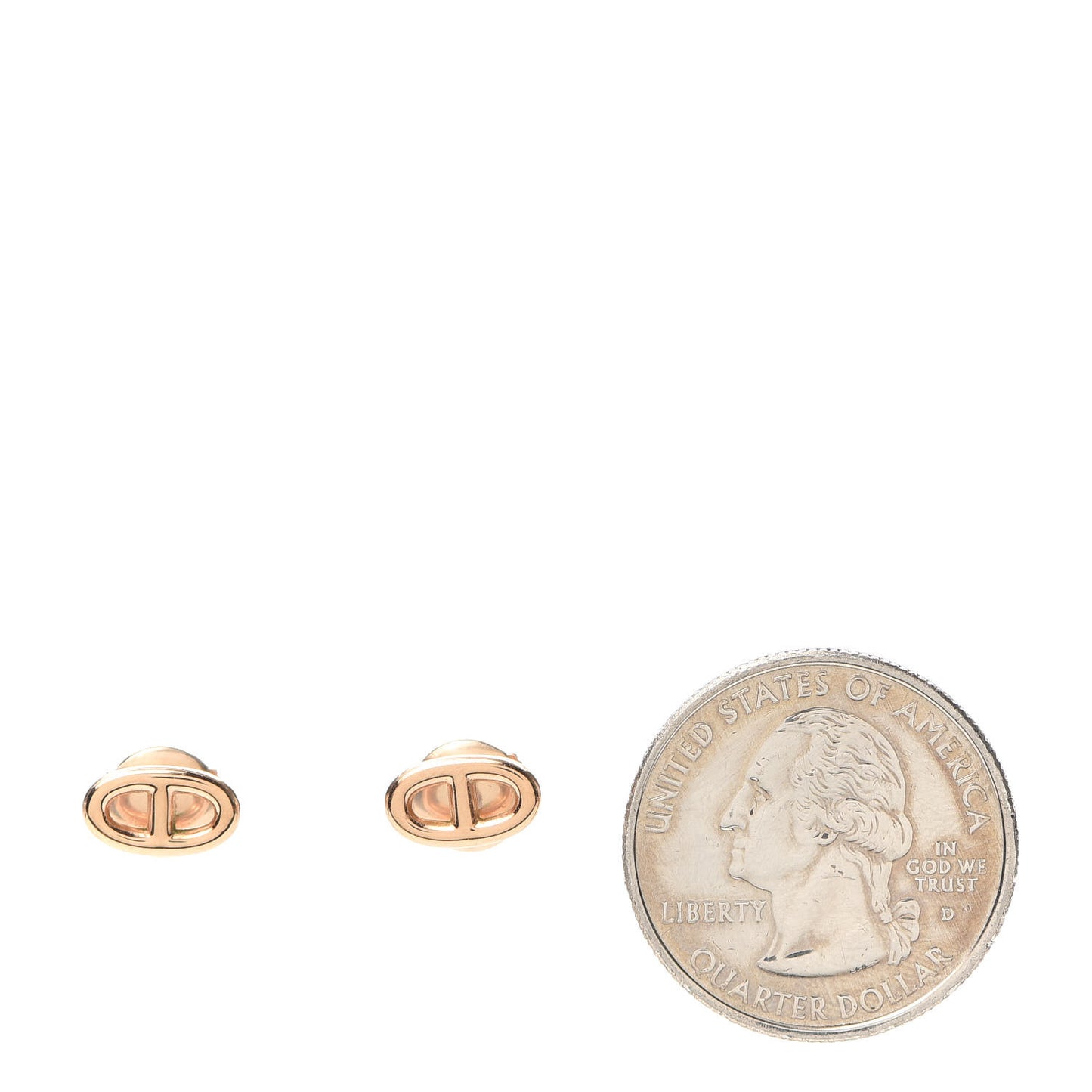 18K Rose Gold TPM Farandole Stud Earrings