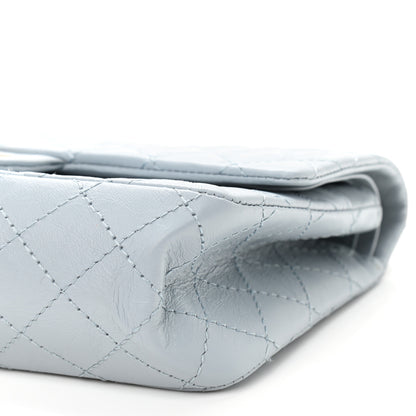 Chanel Aged Calfskin Quilted 2.55 Reissue 225 Flap Light Blue 9 of 9